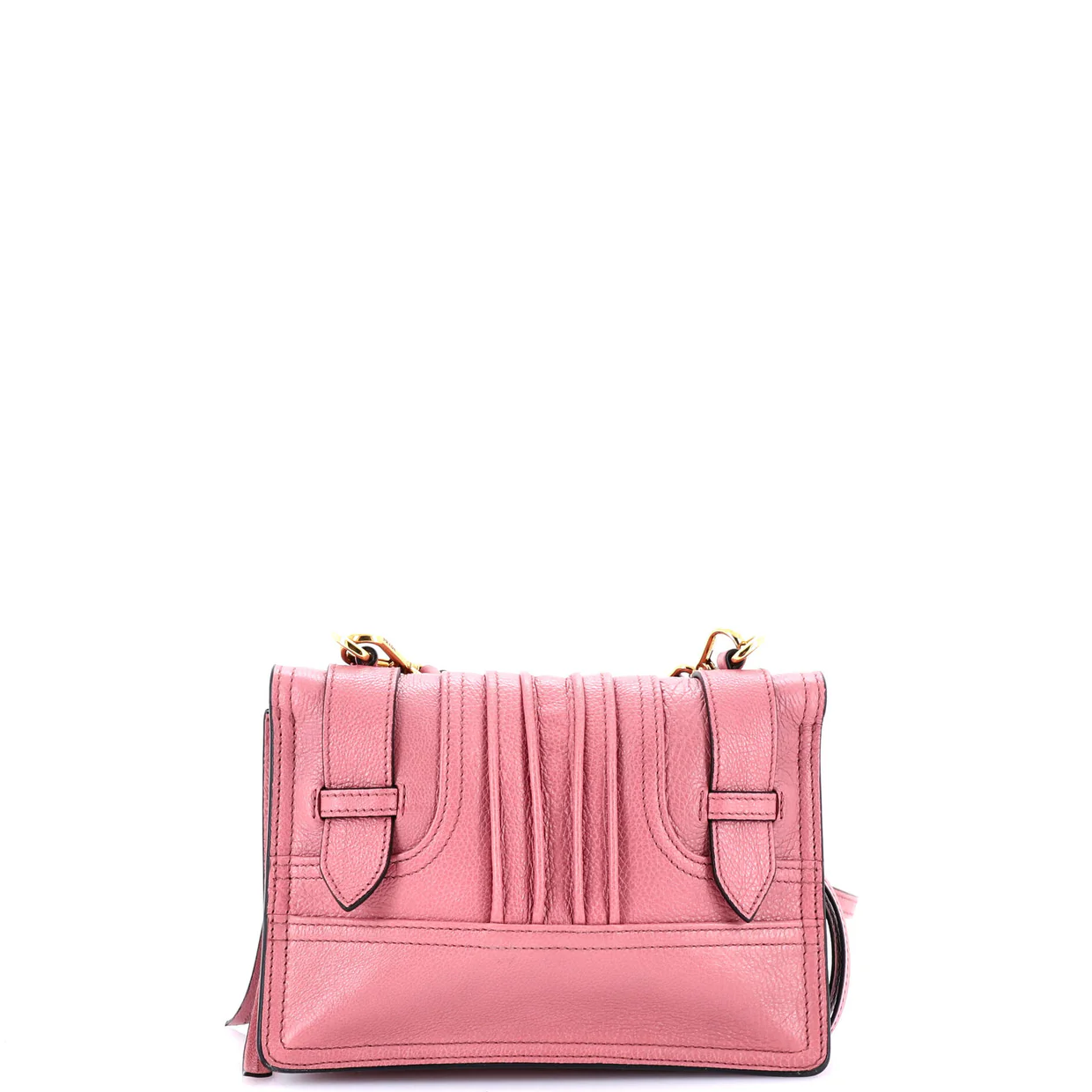Etiquette Shoulder Bag Glace Calf Small - Deep Luxury
