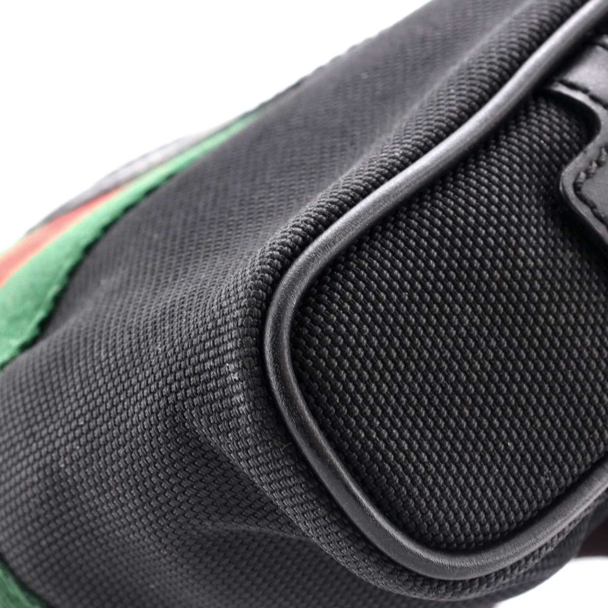 Slim Web Belt Bag Canvas - Deep Luxury