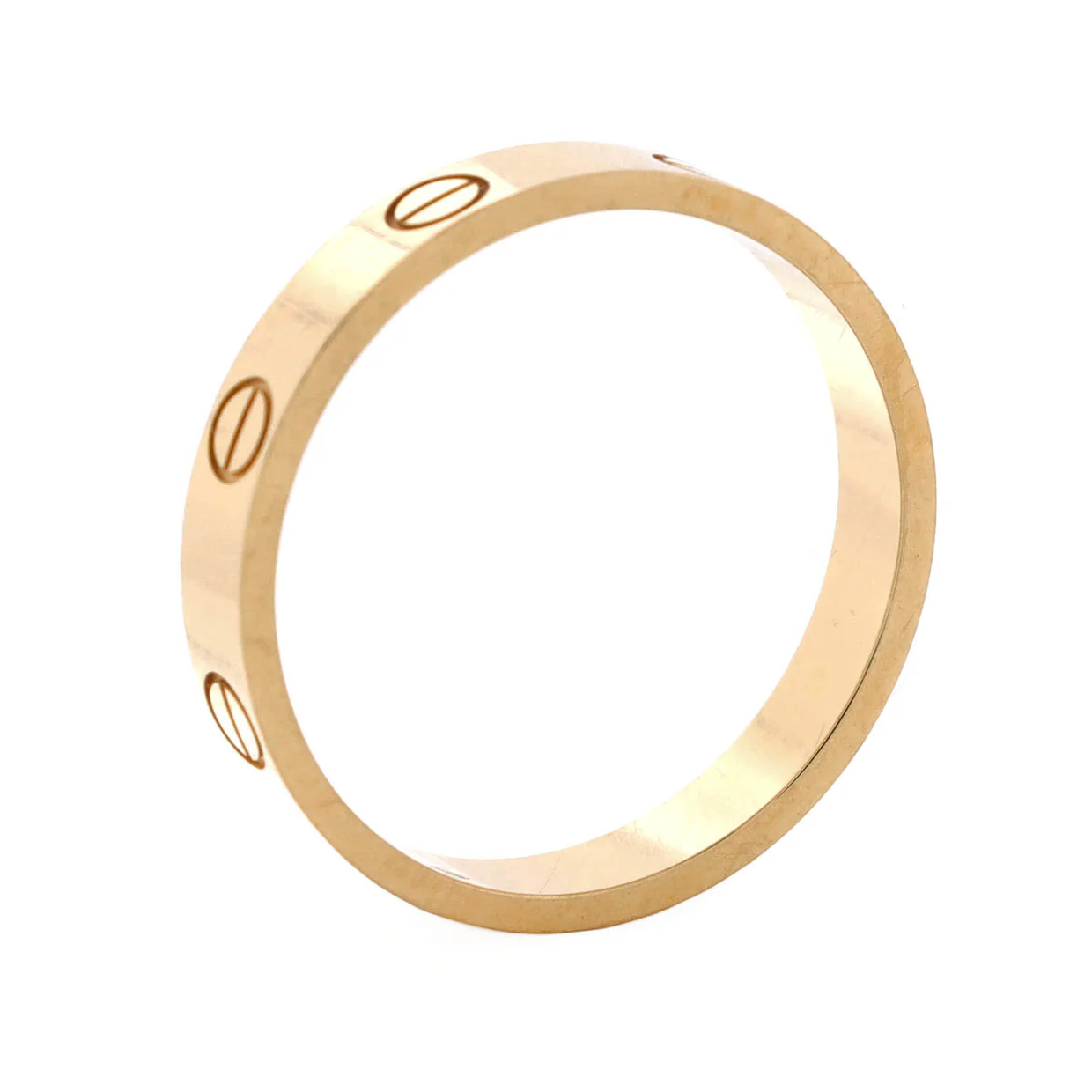 Love Wedding Band Ring 18K Yellow Gold - Deep Luxury