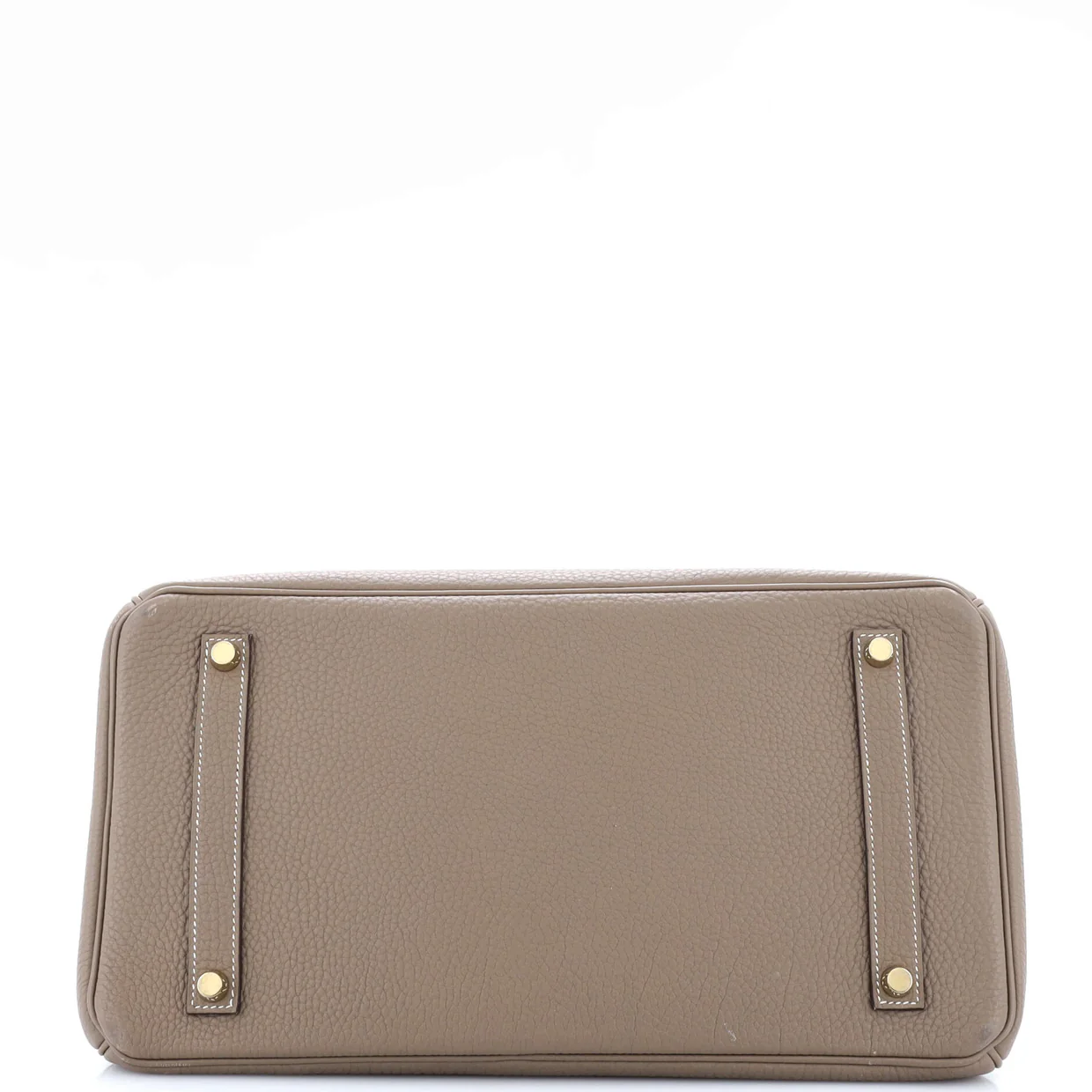 Birkin Handbag Grey Togo with Gold Hardware 35 - Deep Luxury