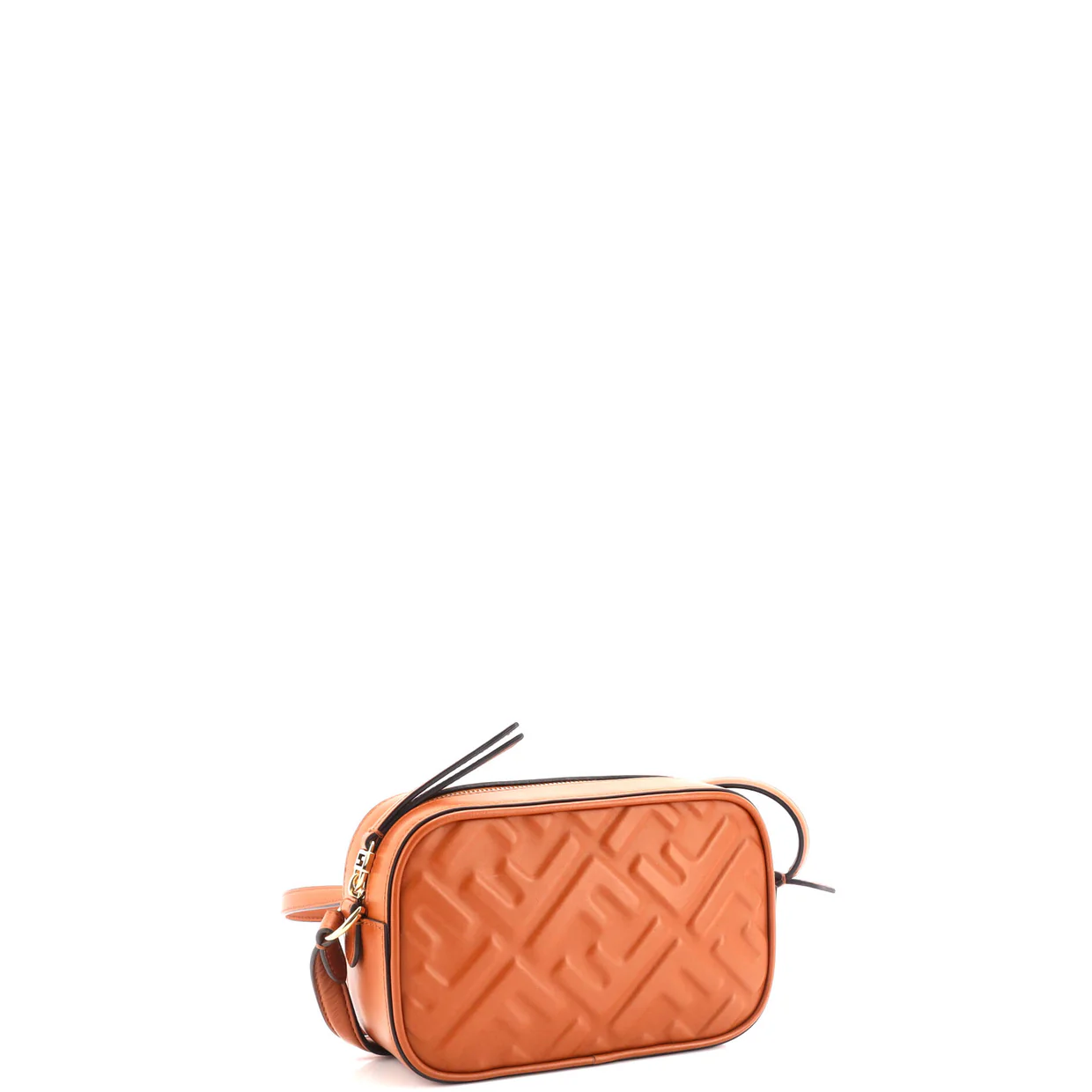 Camera Bag Zucca Embossed Leather Small - Deep Luxury