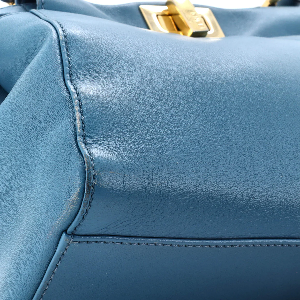 Peekaboo Bag Leather Mini - Deep Luxury