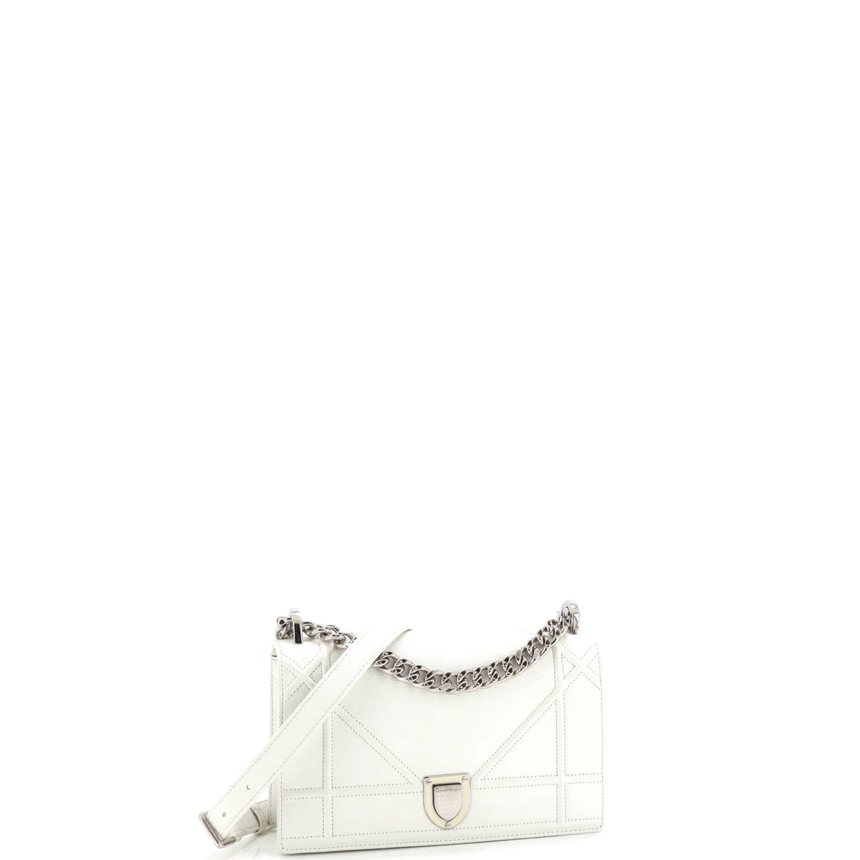 Diorama Flap Bag Grained Calfskin Small - Deep Luxury