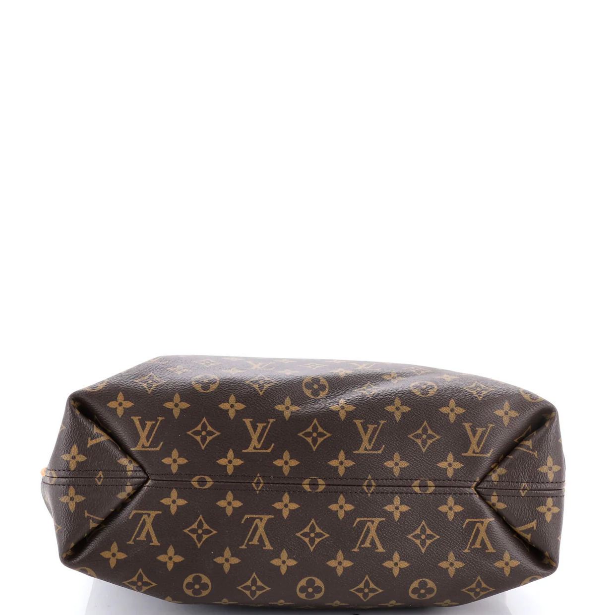 Sully Handbag Monogram Canvas MM - Deep Luxury