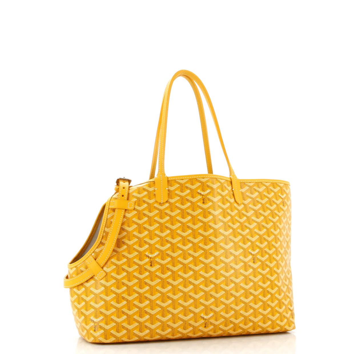 Chien Gris Pet Carrier Tote Coated Canvas - Deep Luxury