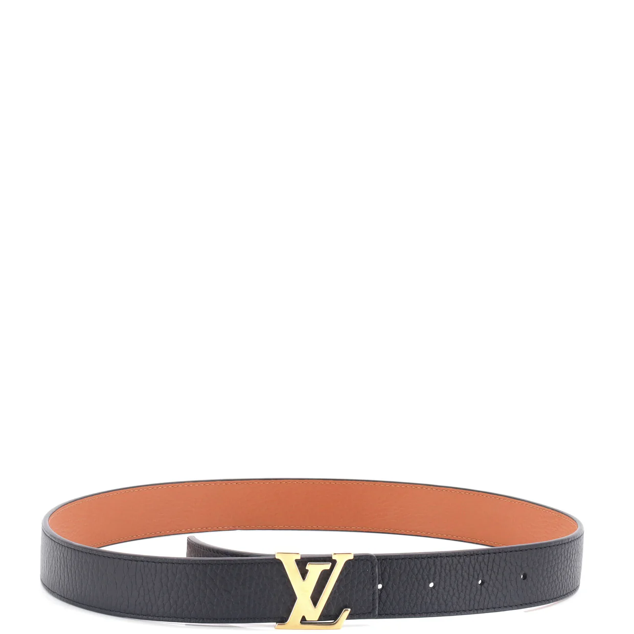 LV Initiales Reversible Belt Leather Medium 75 - Deep Luxury