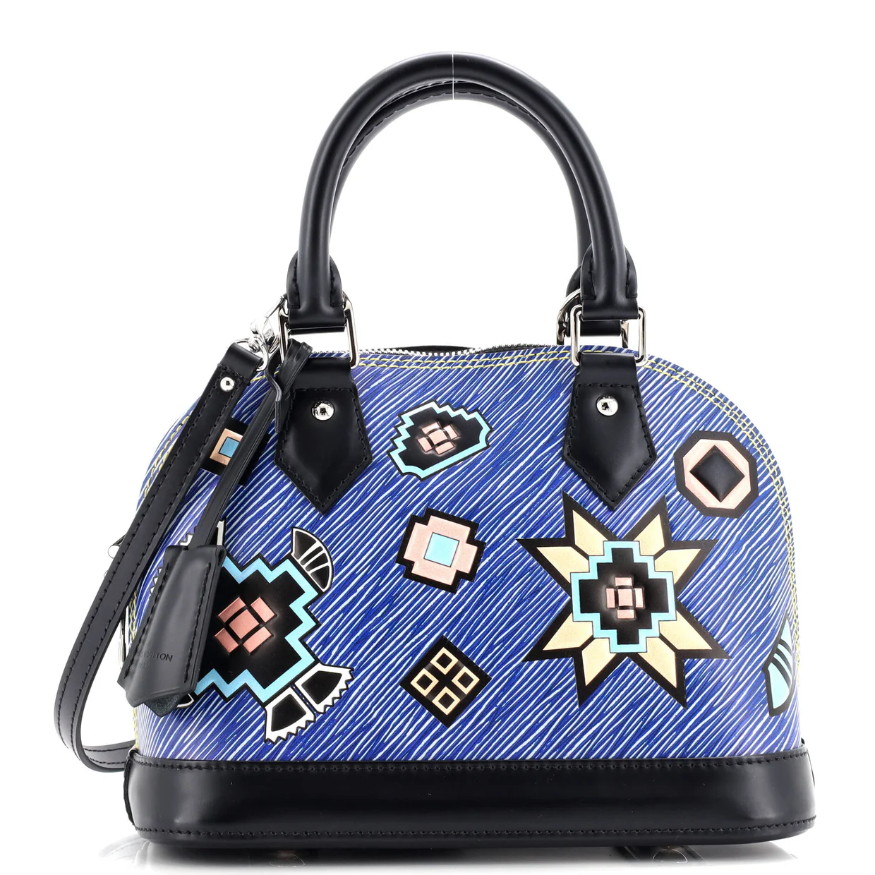 Alma Handbag Limited Edition Azteque Epi Leather BB - Deep Luxury