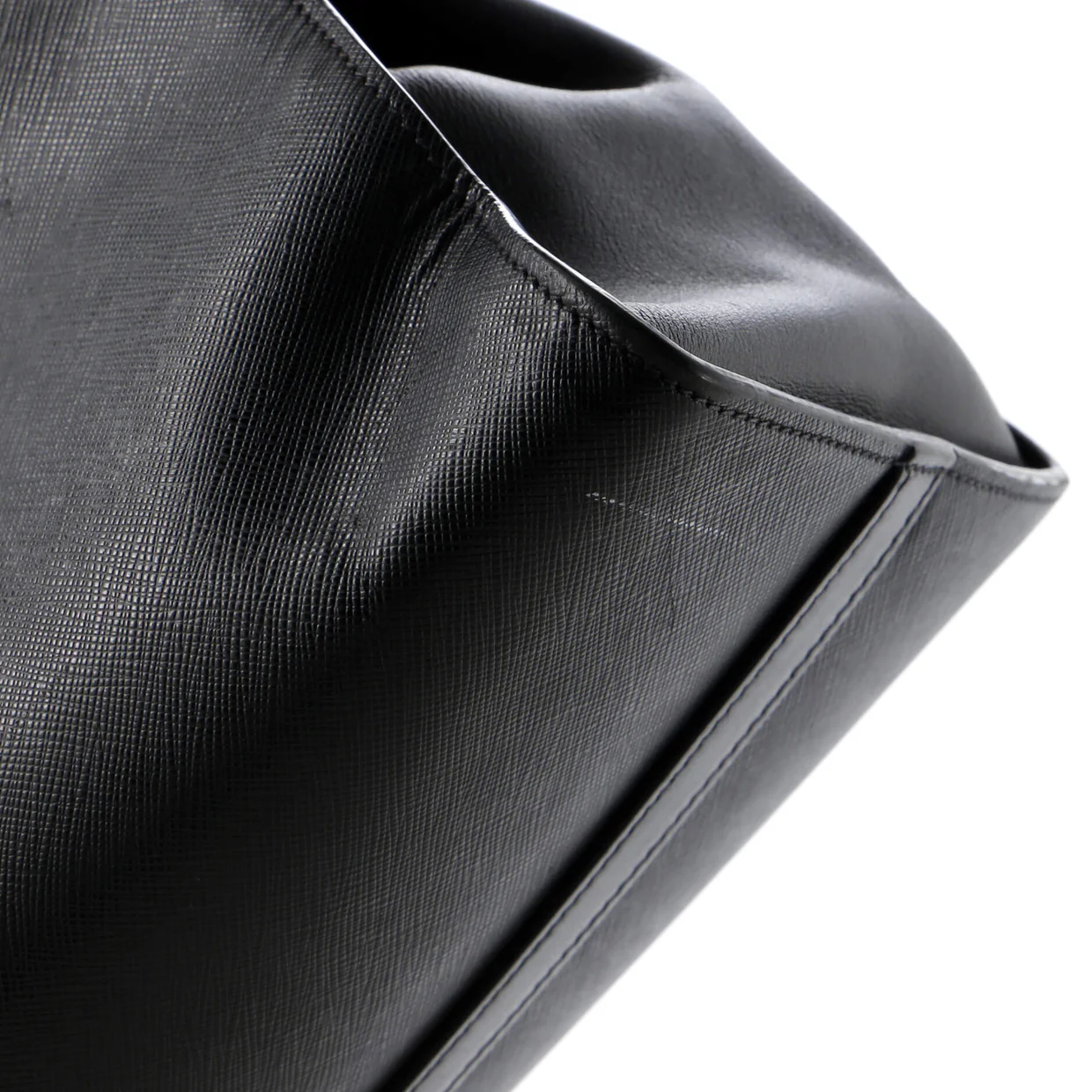 Paradigme Tote Saffiano Leather Medium - Deep Luxury