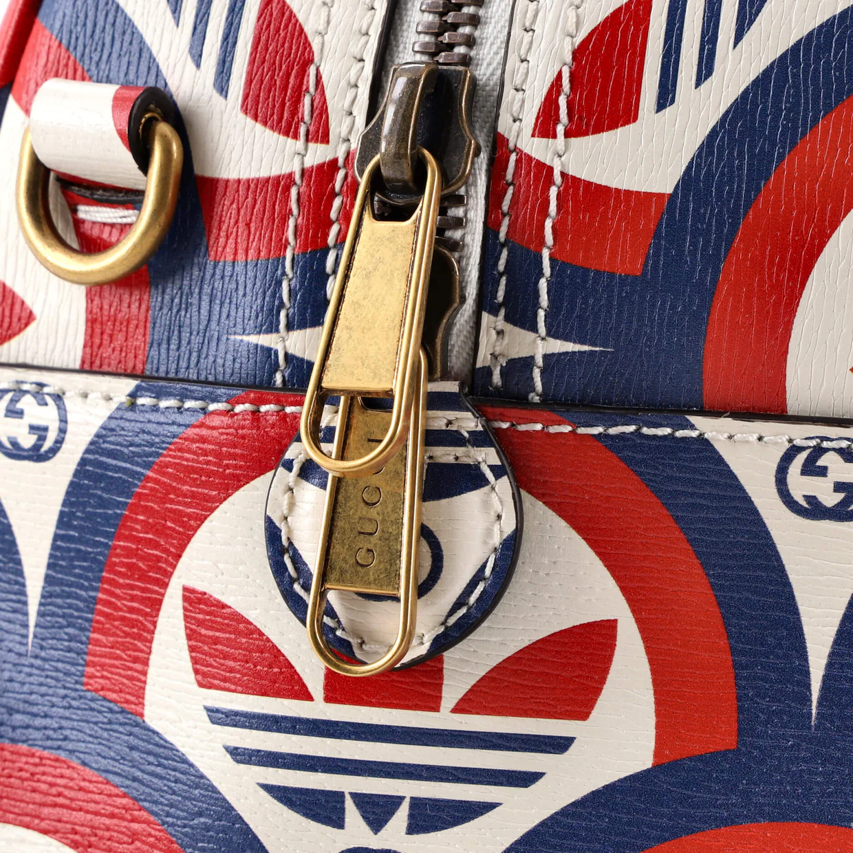 x adidas Duffle Bag Printed Leather Mini - Deep Luxury