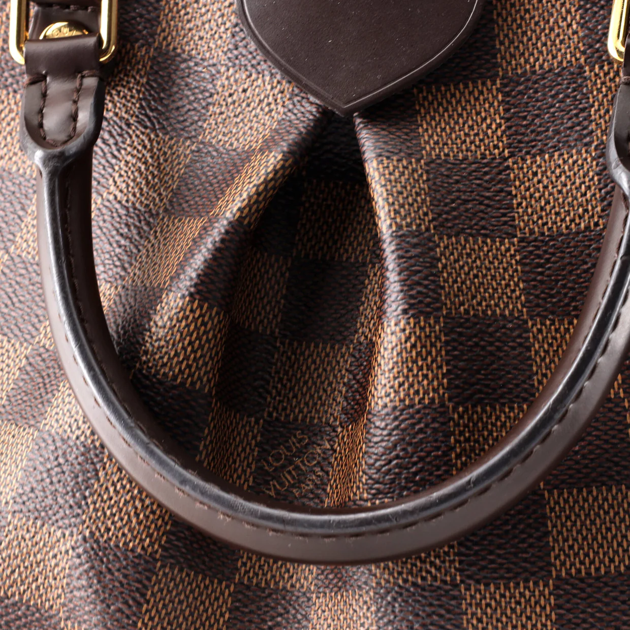 Siena Handbag Damier PM - Deep Luxury