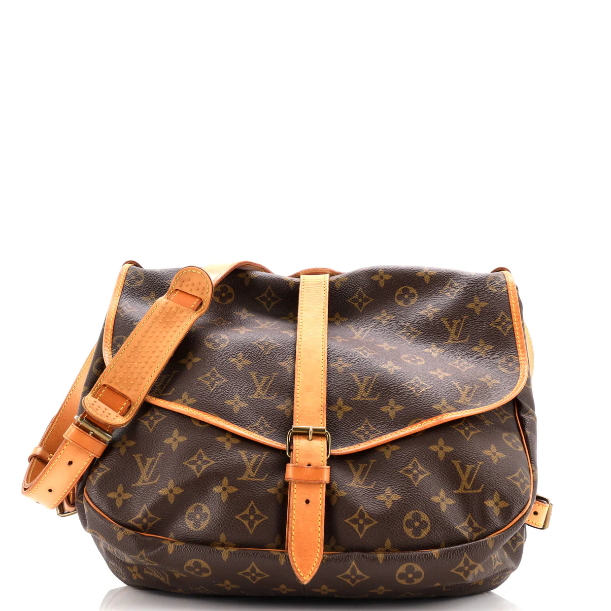 Saumur Handbag Monogram Canvas 35 - Deep Luxury