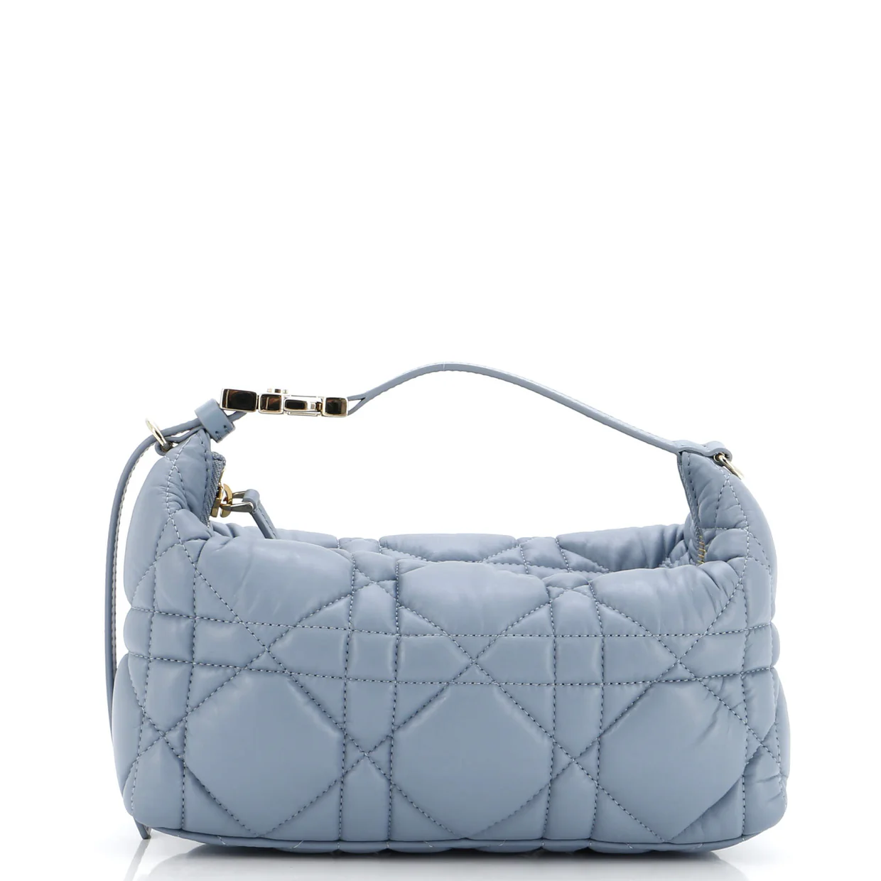 DiorTravel Nomad Pouch Macrocannage Quilt Calfskin Medium - Deep Luxury