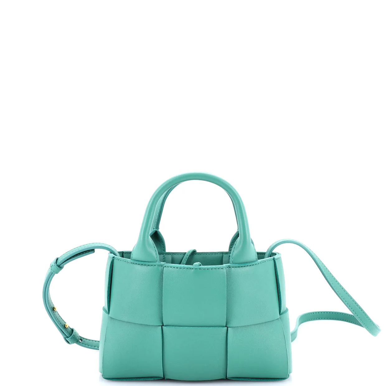 Arco Tote Maxi Intrecciato Leather Candy - Deep Luxury