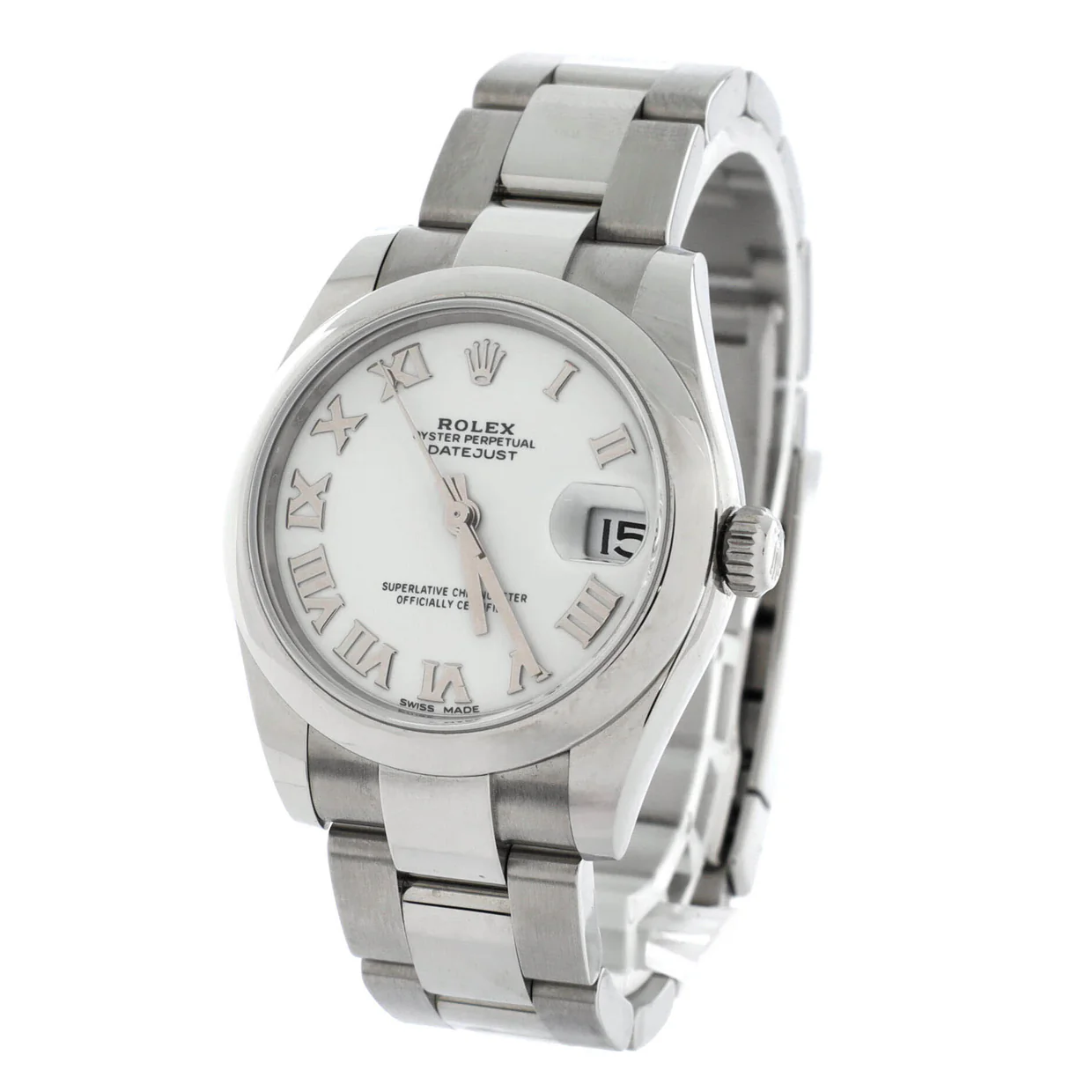 Oyster Perpetual Datejust Automatic Watch Stainless Steel 31 - Deep Luxury