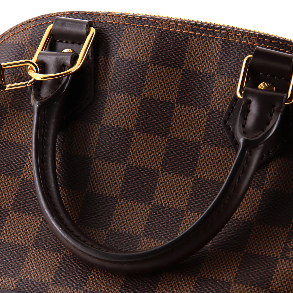 Alma Handbag Damier BB - Deep Luxury