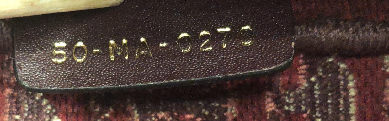 Saddle Handbag Logo Embroidered Oblique Velvet Medium - Deep Luxury