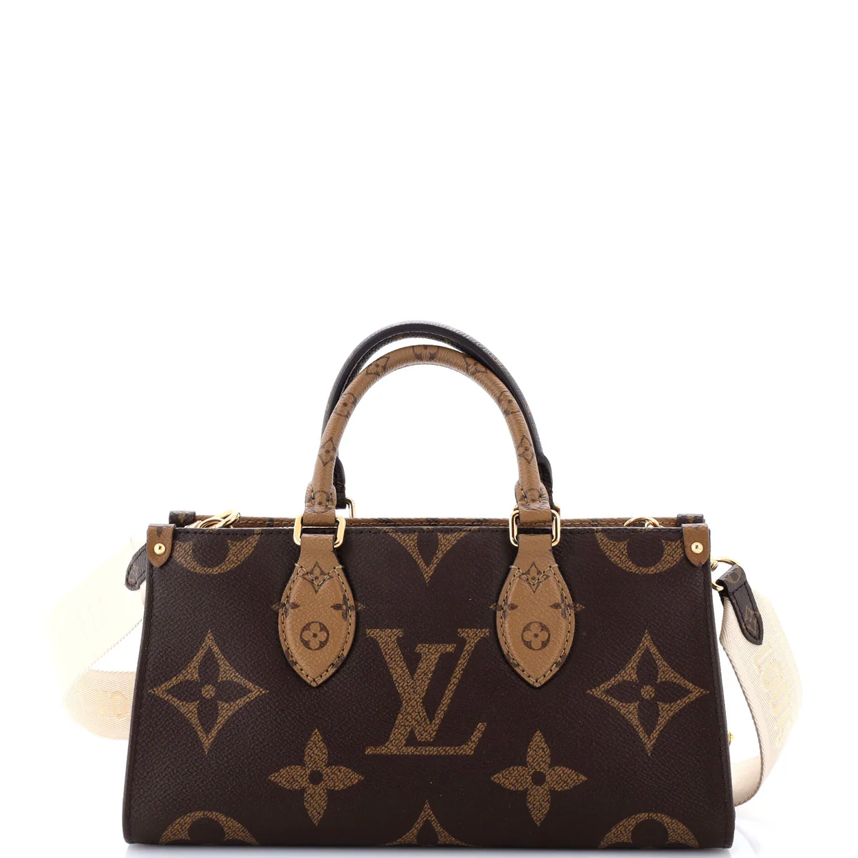 OnTheGo Tote Reverse Monogram Giant East West - Deep Luxury