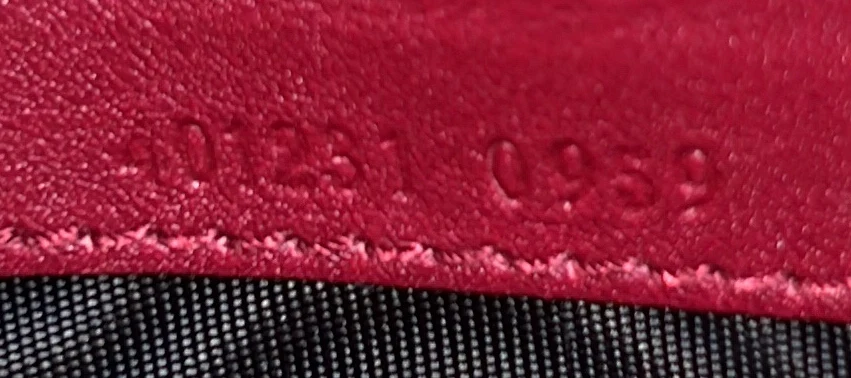 Dionysus Chain Wallet GG Velvet Small - Deep Luxury