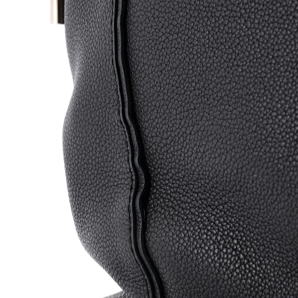 Soft Lockit Handbag Leather with Python MM - Deep Luxury