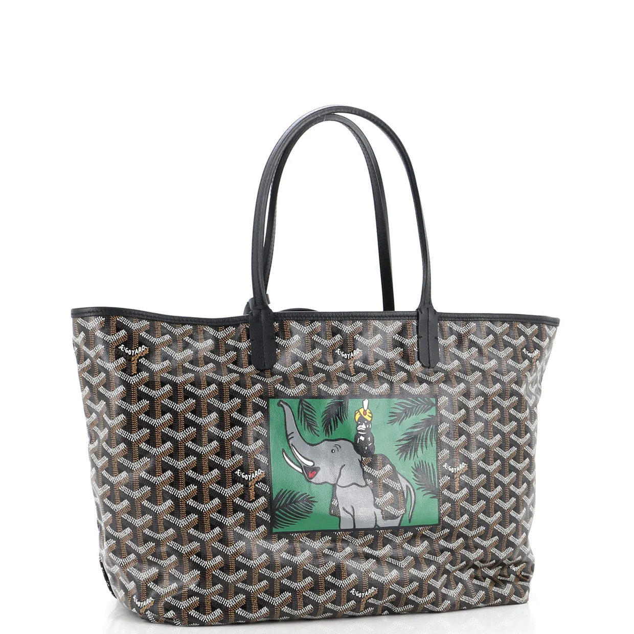 Saint Louis Tote Printed Coated Canvas PM - Deep Luxury