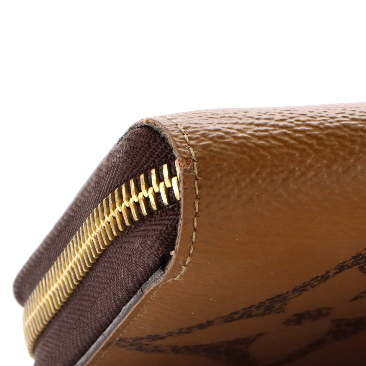 Zippy Wallet Reverse Monogram Giant - Deep Luxury