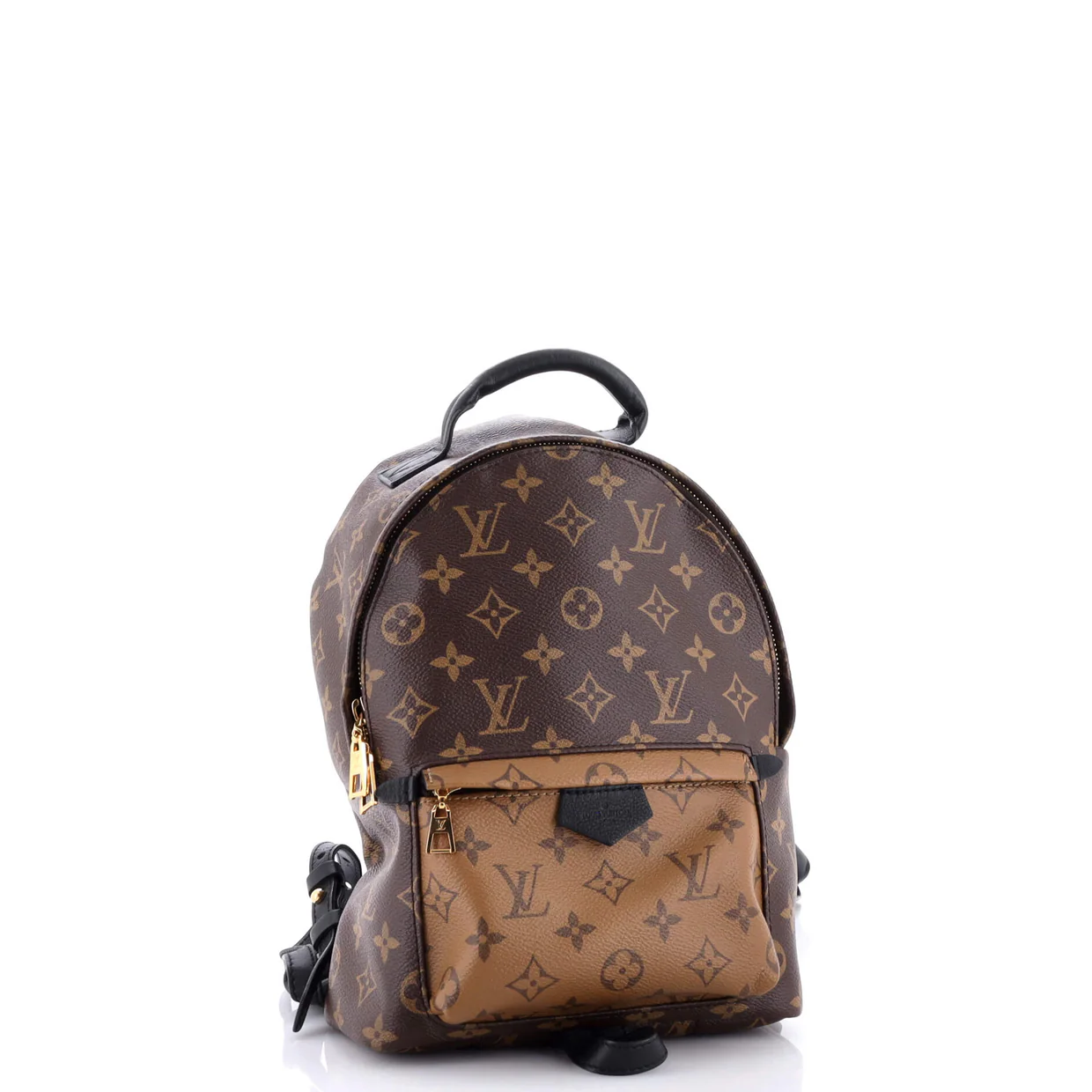 Palm Springs Backpack Reverse Monogram Canvas PM - Deep Luxury