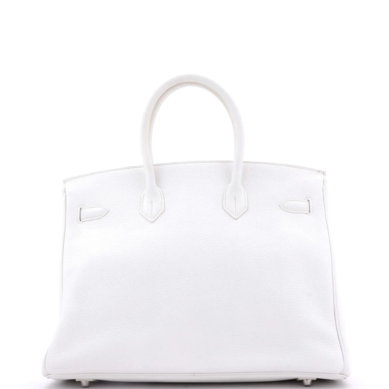Club Birkin Bag White Clemence and Lizard with Palladium Hardware 35 - Deep Luxury