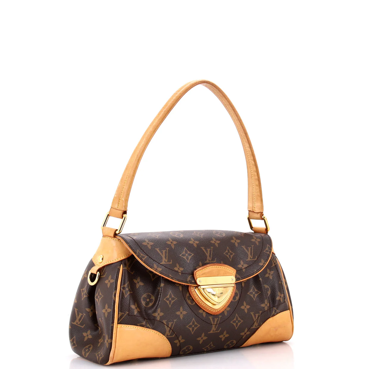 Beverly Handbag Monogram Canvas MM - Deep Luxury