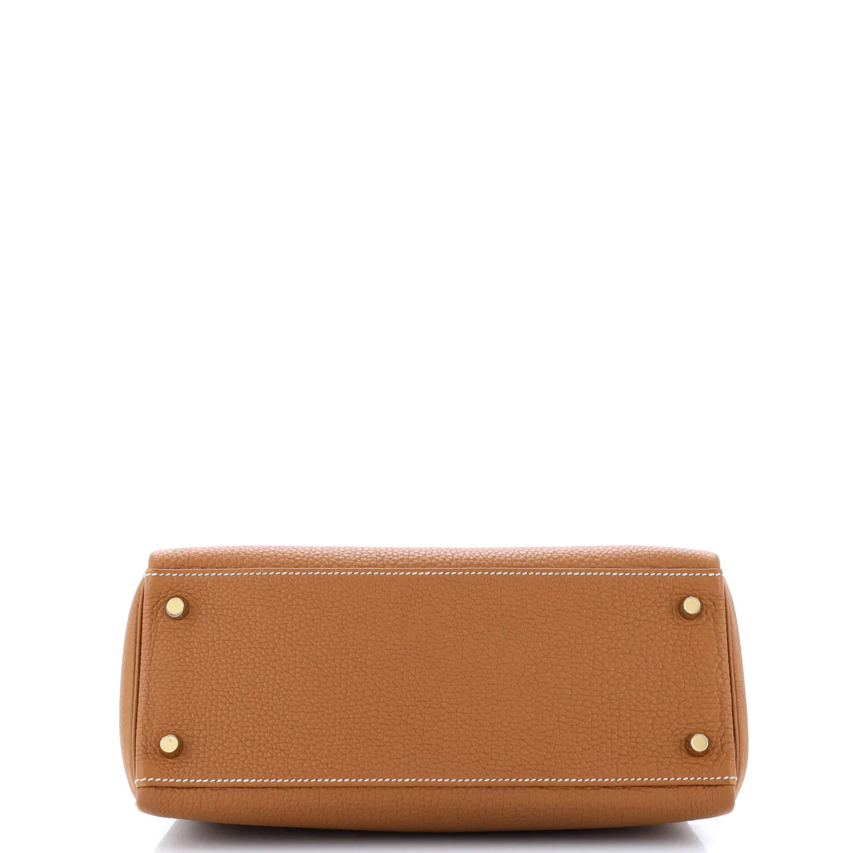 Kelly Handbag Gold Togo with Gold Hardware 28 - Deep Luxury