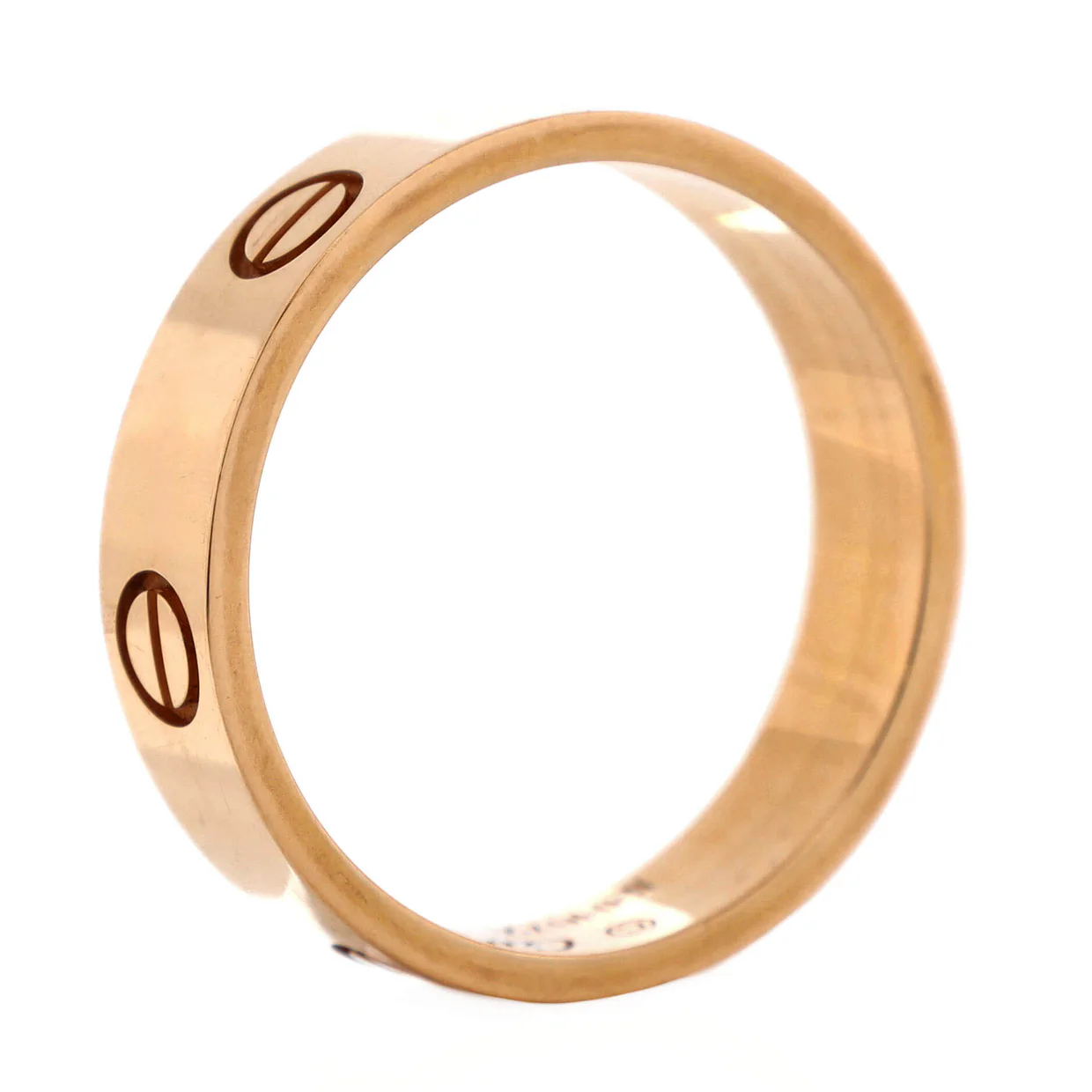 Love Band Ring 18K Rose Gold - Deep Luxury