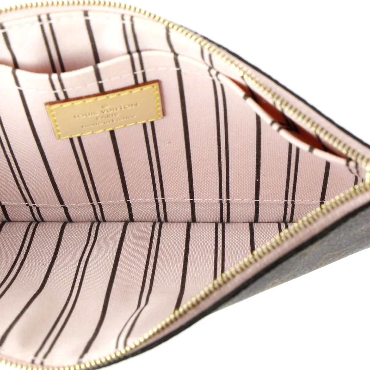 Neverfull Pochette Monogram Canvas Large - Deep Luxury
