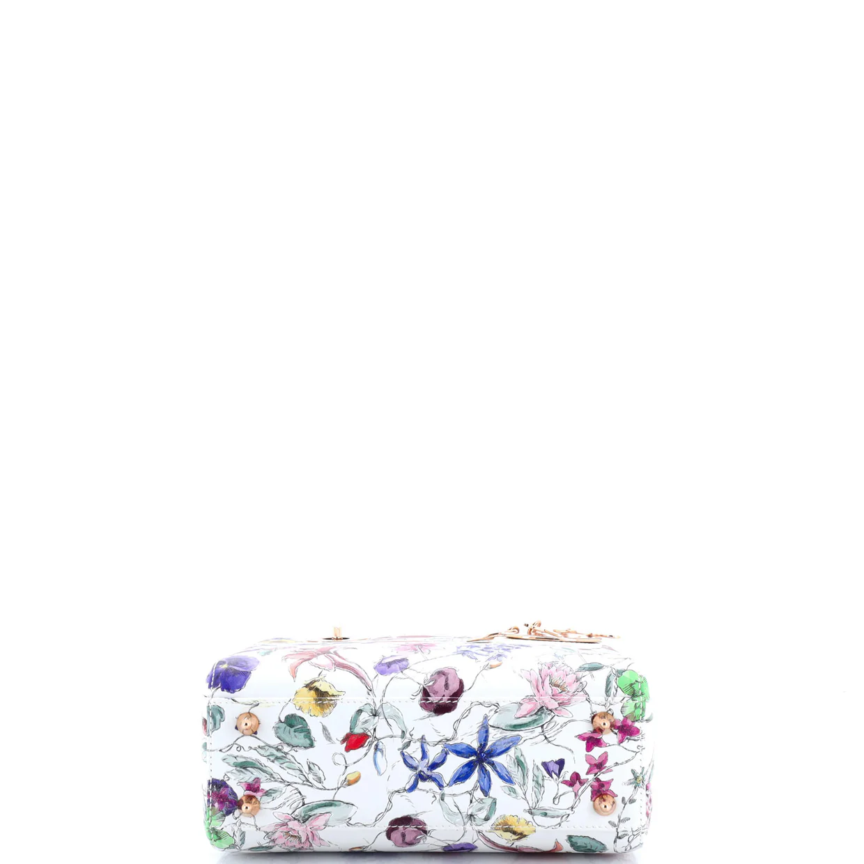 My ABCDior Lady Dior Bag Printed Leather Small - Deep Luxury