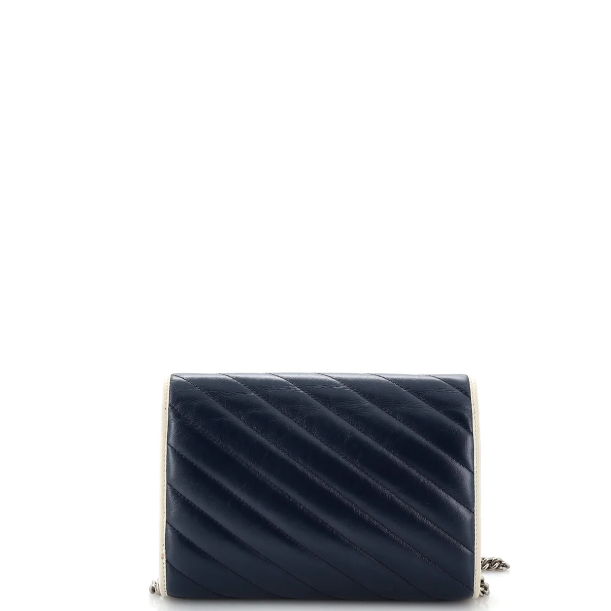 GG Marmont Chain Wallet Diagonal Quilted Leather Mini - Deep Luxury