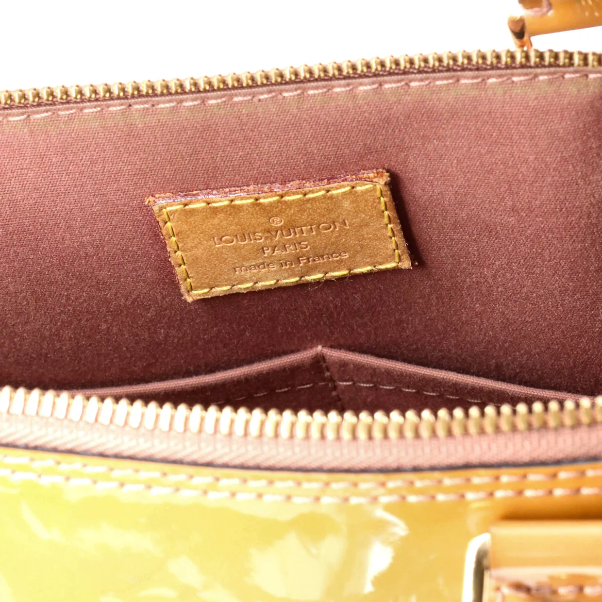 Alma Handbag Monogram Vernis PM - Deep Luxury