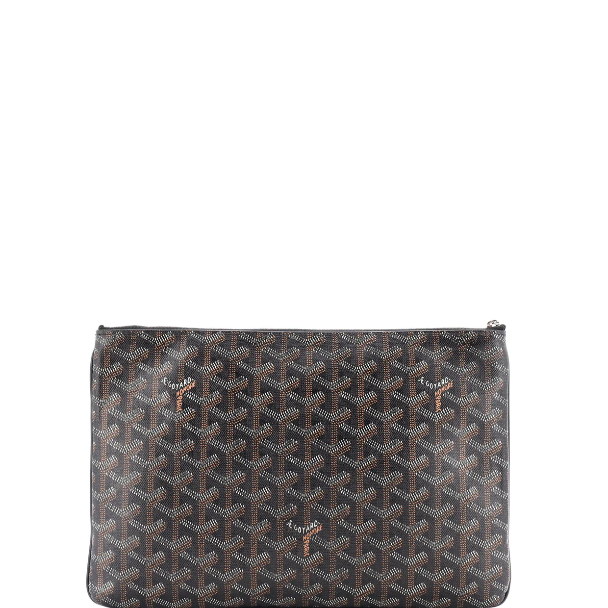 Senat Zip Pouch Coated Canvas MM - Deep Luxury