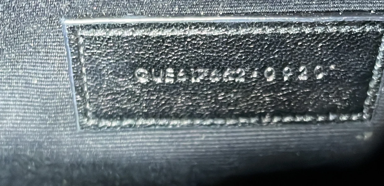 Classic Monogram Envelope Wristlet Clutch Matelasse Chevron Leather - Deep Luxury