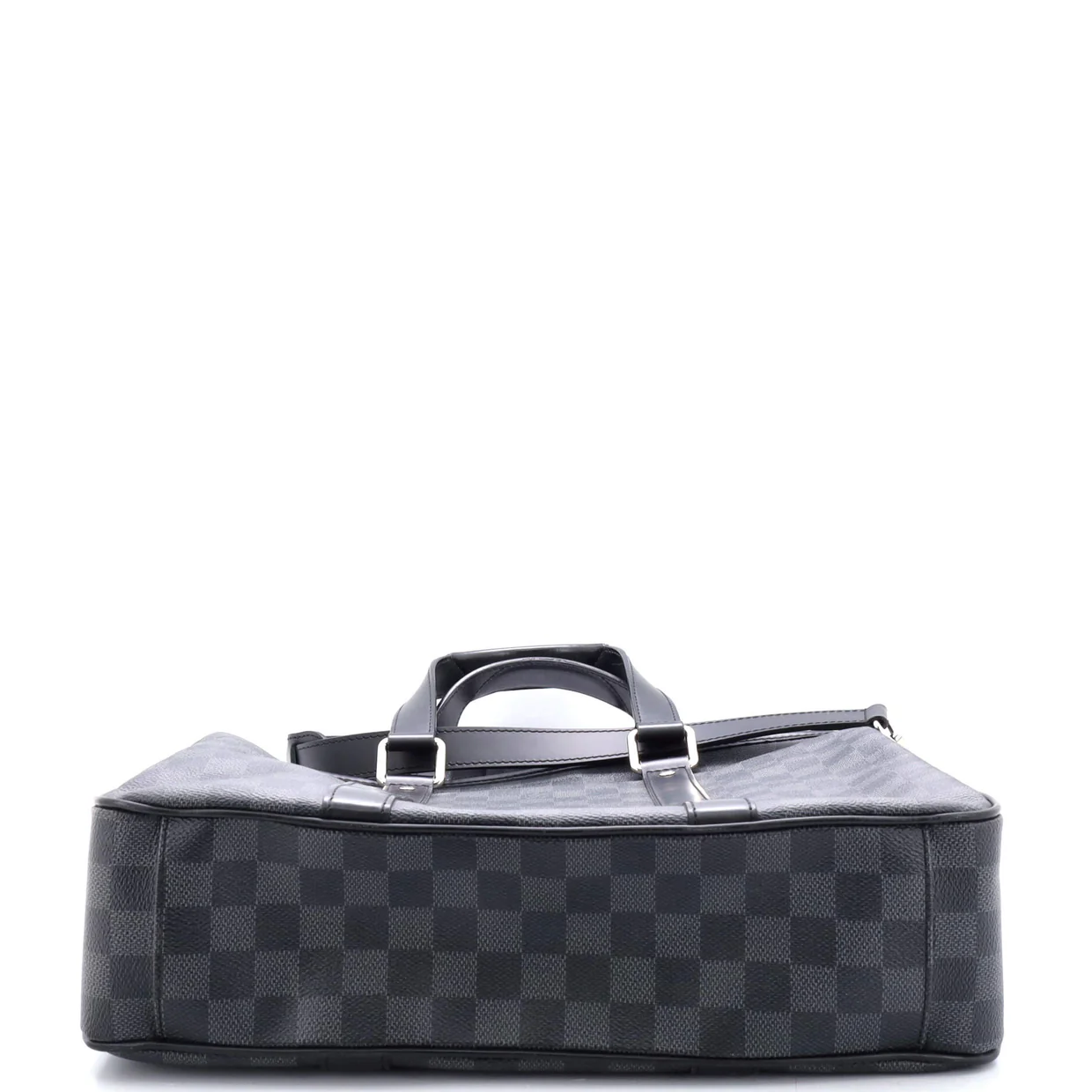 Tadao Handbag Damier Graphite PM - Deep Luxury