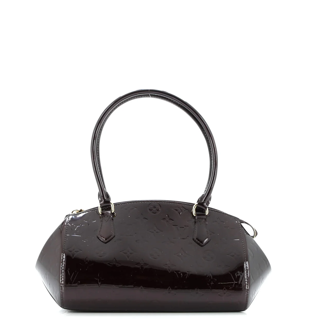 Sherwood Handbag Monogram Vernis PM - Deep Luxury