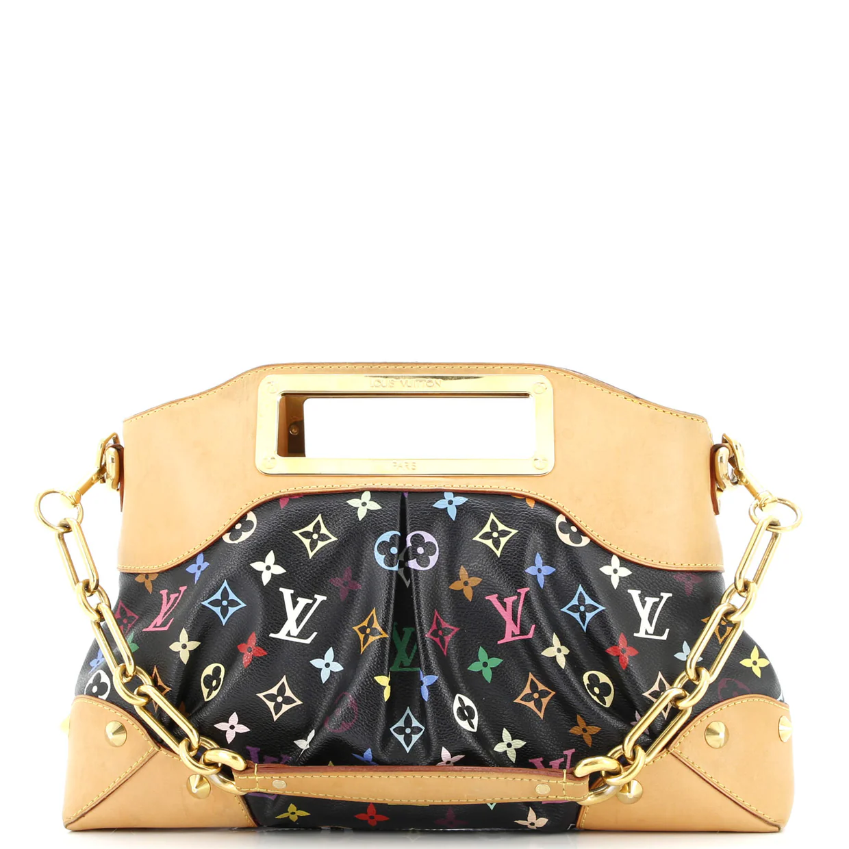 Judy Handbag Monogram Multicolor MM - Deep Luxury