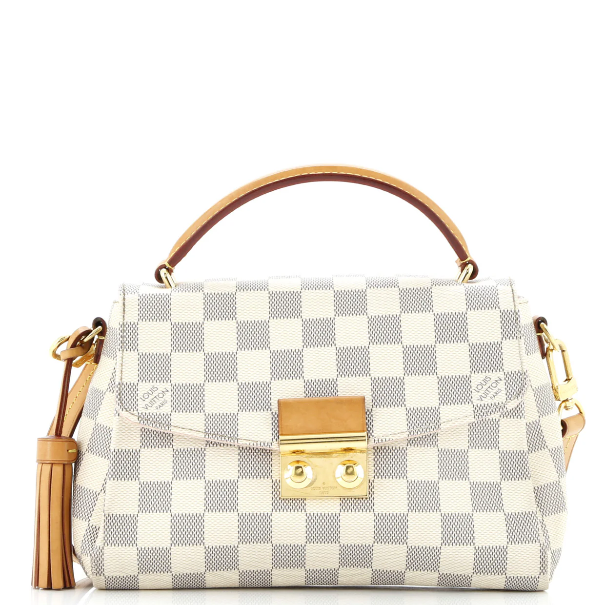 Croisette Handbag Damier - Deep Luxury