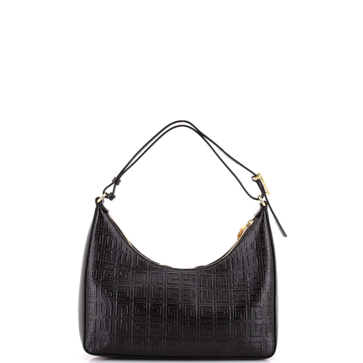 Moon Cut Out Bag 4G Coated Canvas Small - Deep Luxury