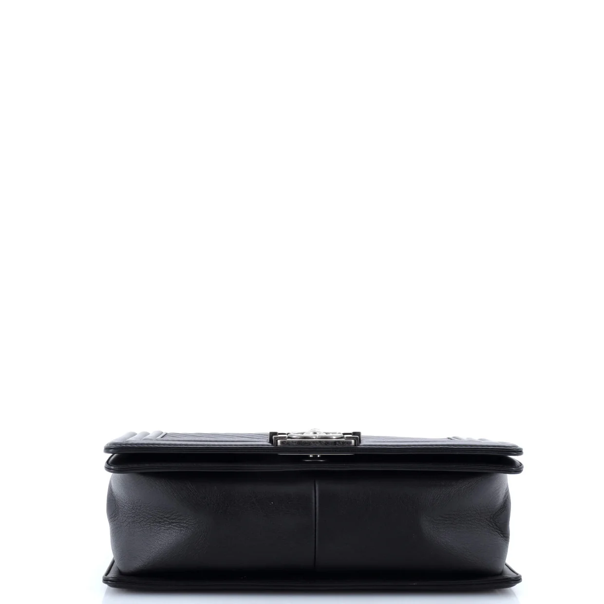 Boy Flap Bag Chevron Lambskin Old Medium - Deep Luxury