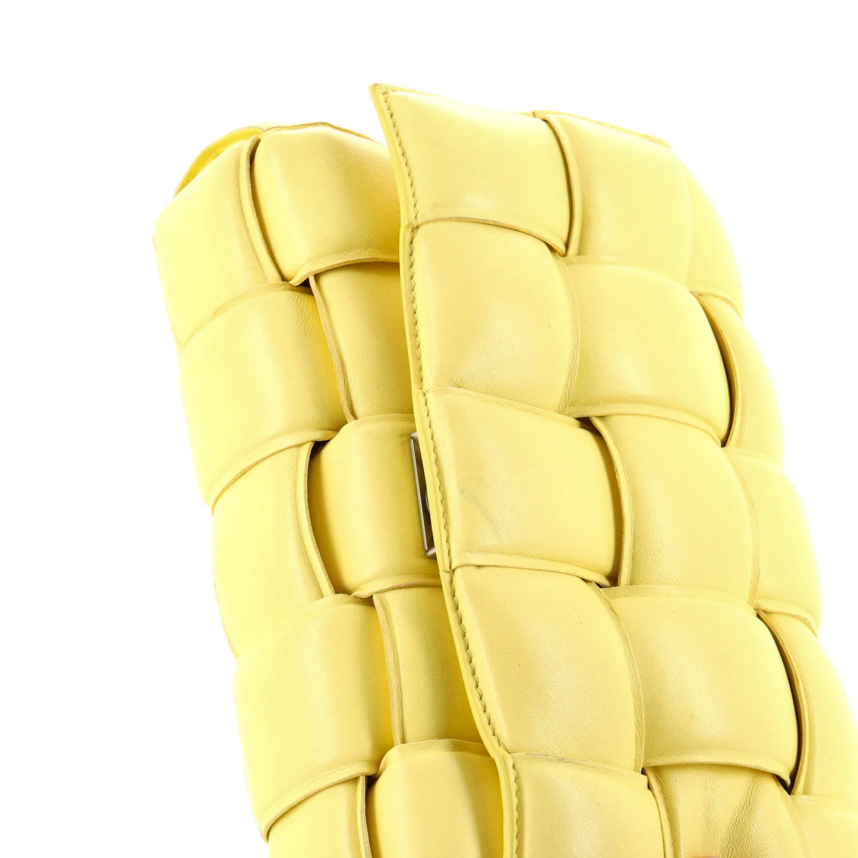 Cassette Crossbody Bag Padded Maxi Intrecciato Leather - Deep Luxury
