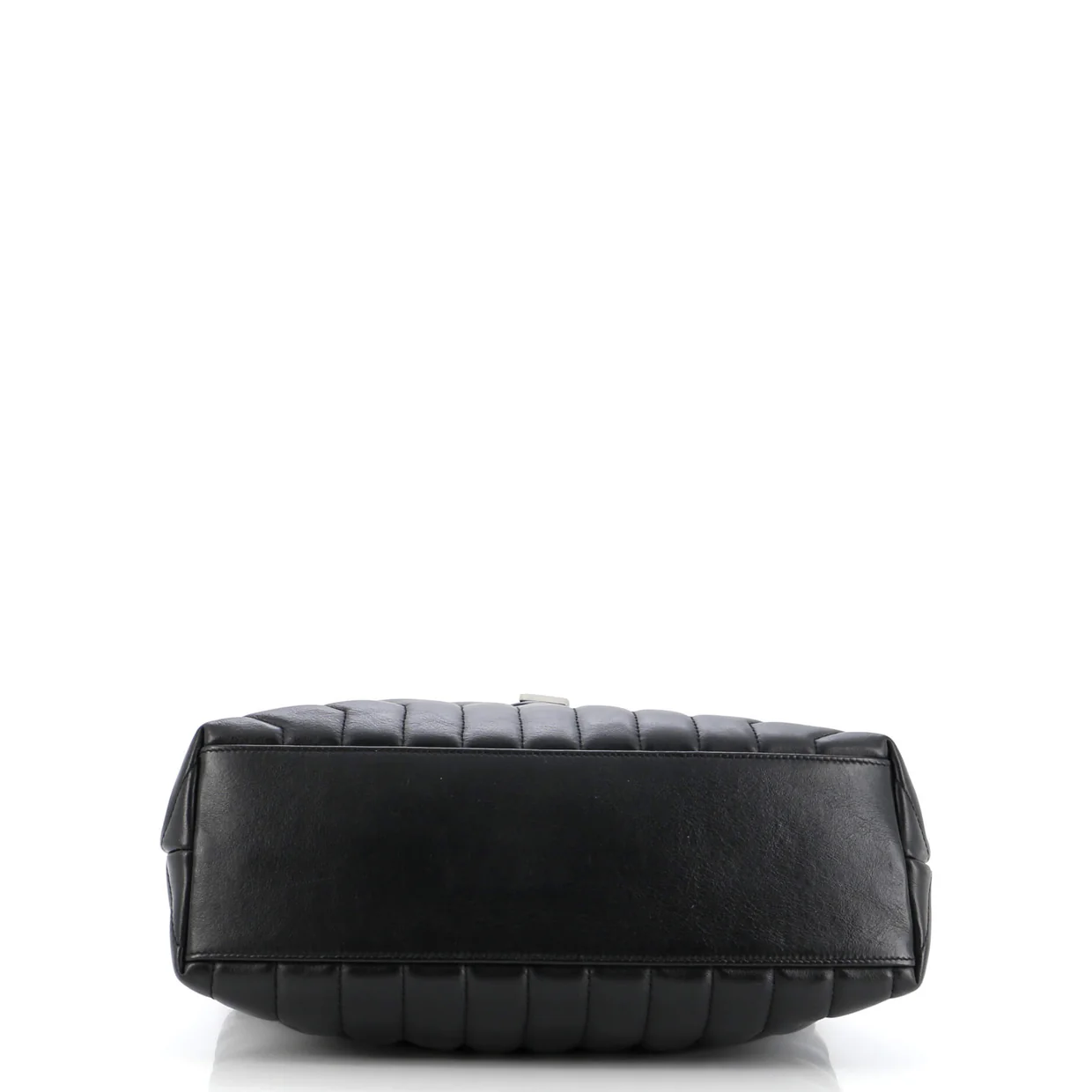 Loulou Shoulder Bag Matelasse Chevron Leather Medium - Deep Luxury