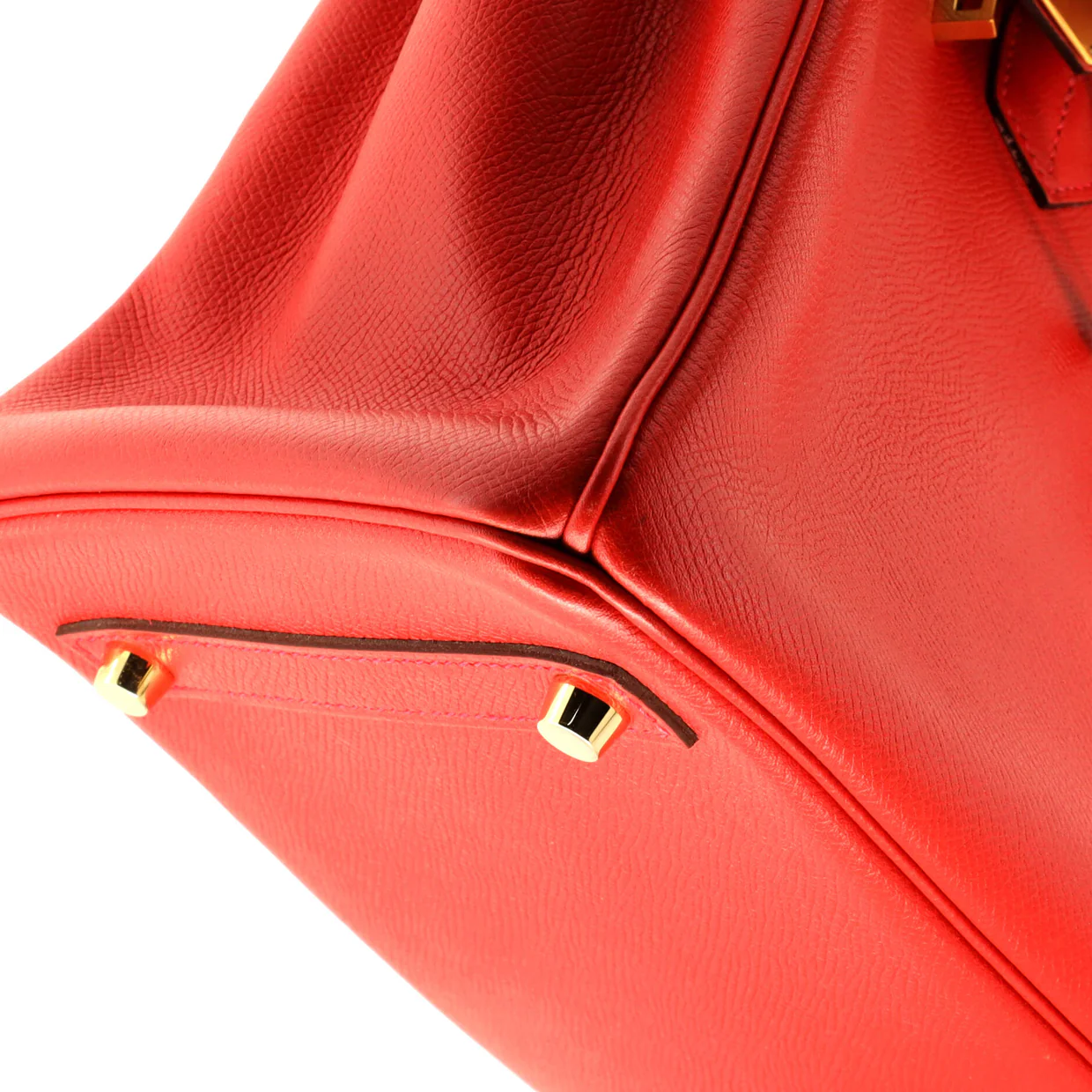 Birkin Handbag Rouge Casaque Epsom with Gold Hardware 30 - Deep Luxury