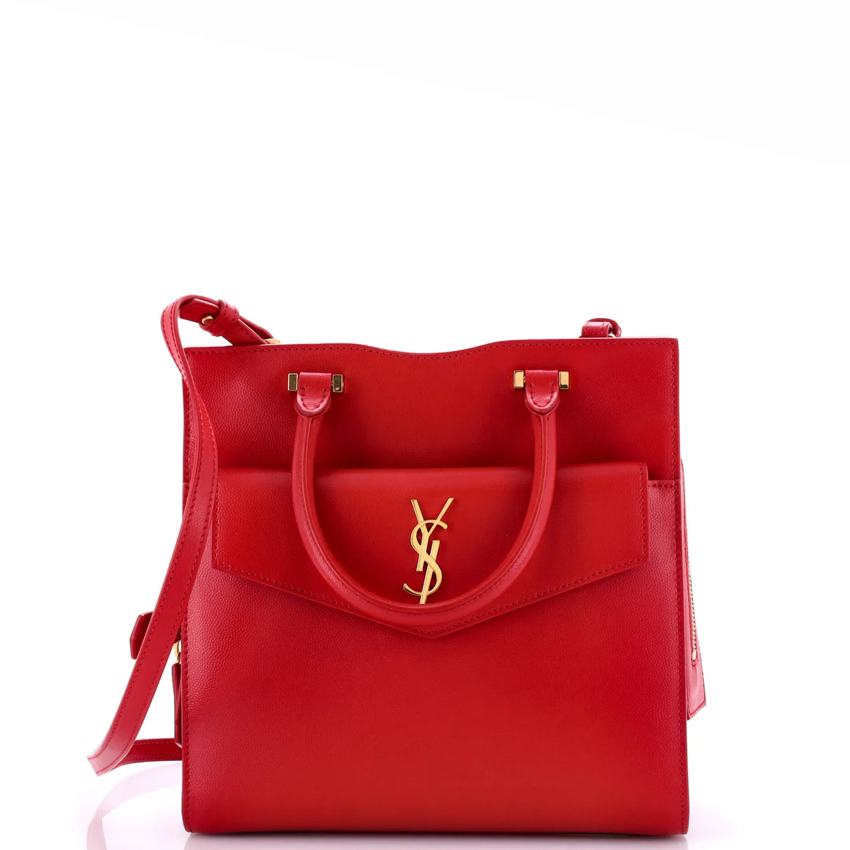 Uptown Tote Leather Small - Deep Luxury