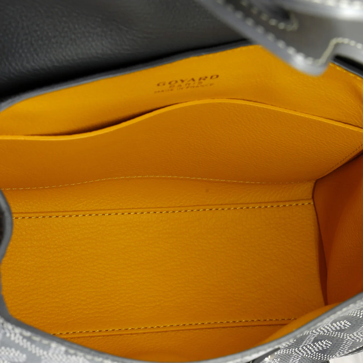 Saigon Top Handle Bag Coated Canvas with Leather Mini - Deep Luxury