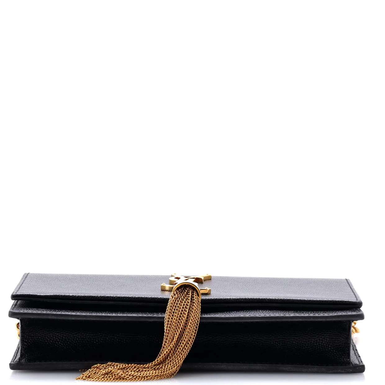 Classic Monogram Tassel Chain Wallet Leather - Deep Luxury