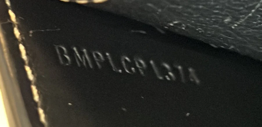 TB Flap Bag Woven Leather Medium - Deep Luxury