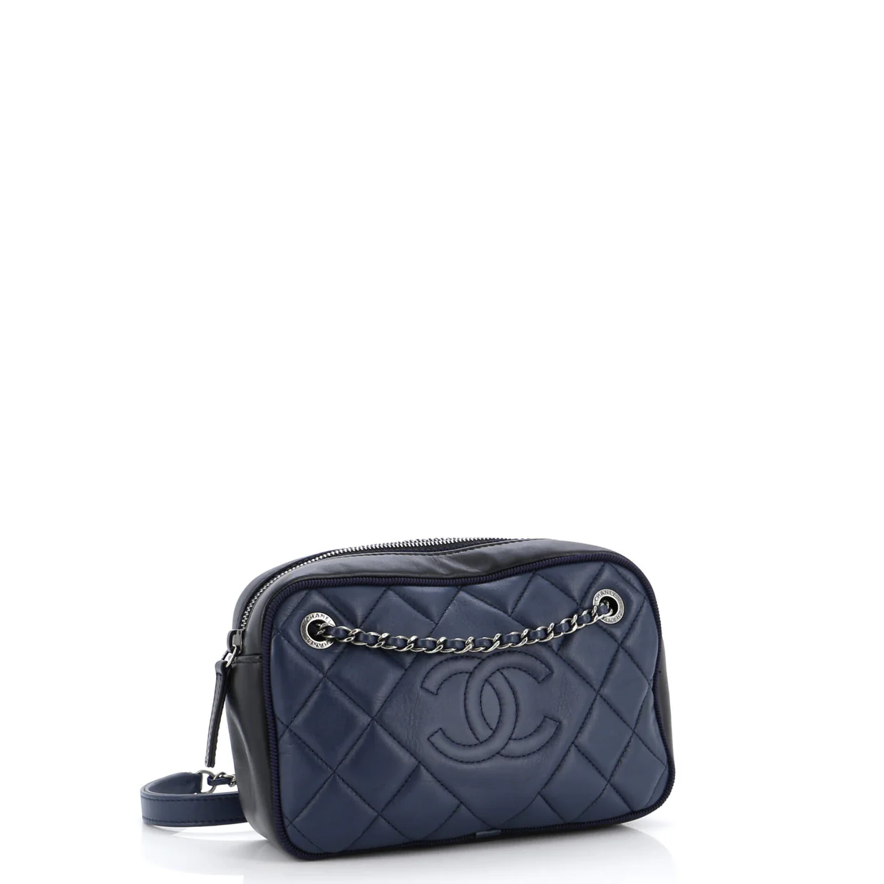 Ballerine Camera Case Bag Quilted Calfskin Small - Deep Luxury